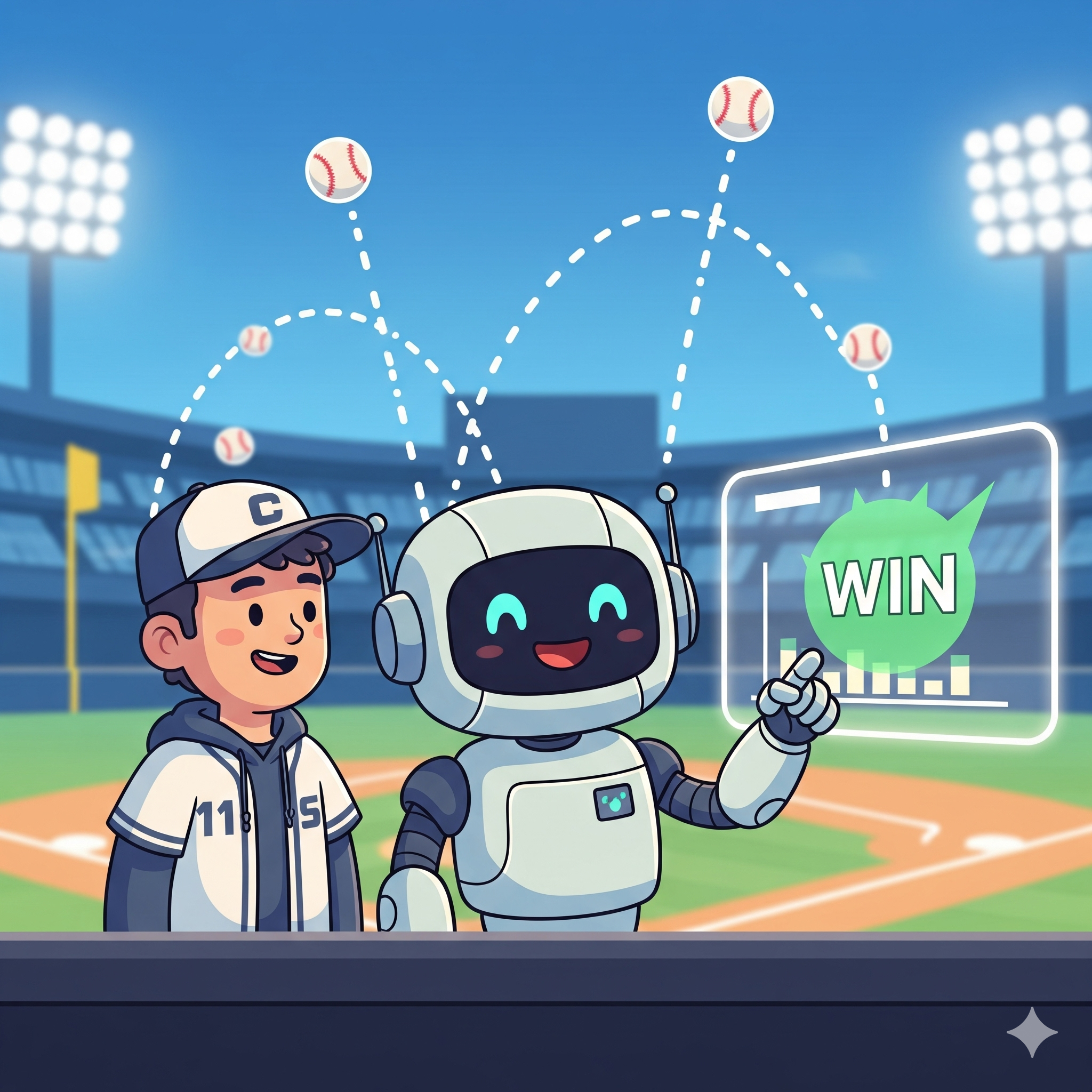AI Sports Betting for Casual MLB Bettors - Your Easy Guide to Winning