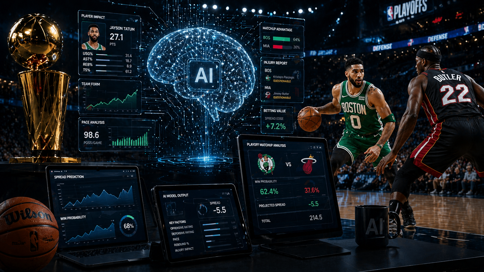 Mastering NBA Playoff Spreads with AI: Data-Driven Strategies for Success