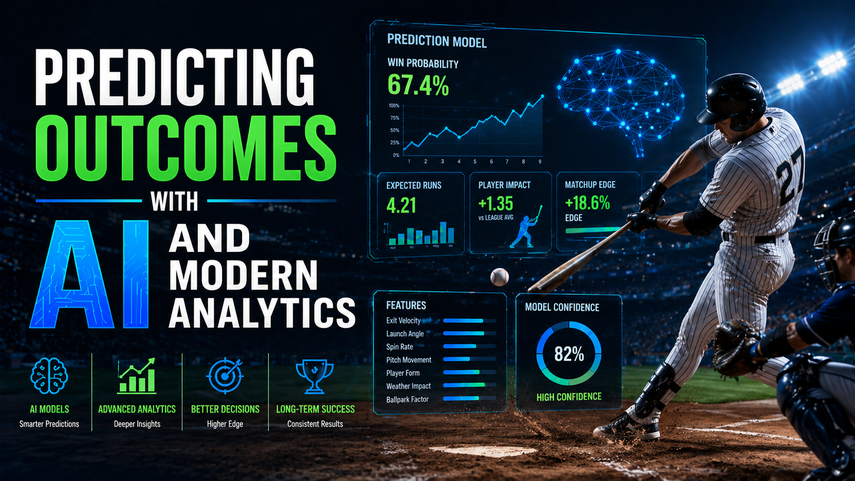 The Quant’s Guide to Crushing MLB: Predicting Outcomes with AI and Modern Analytics
