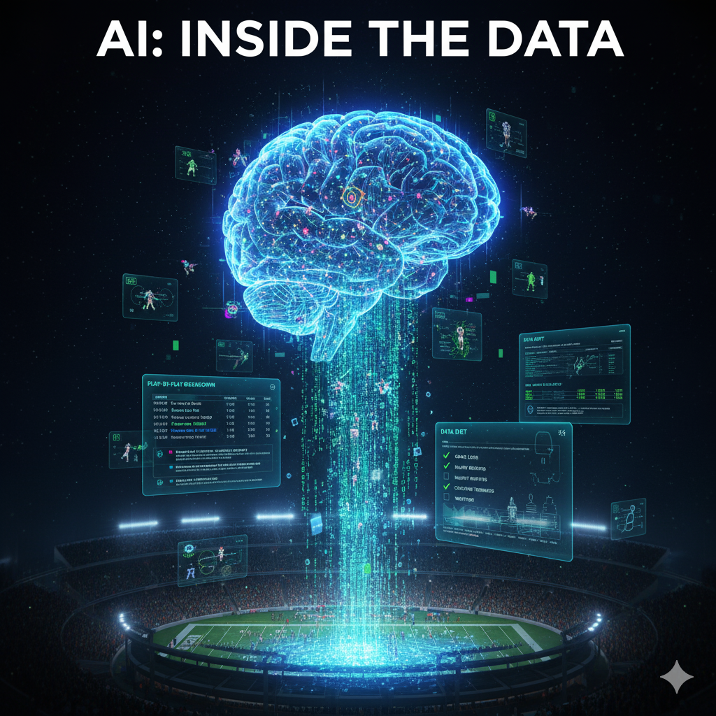 What data does AI use to make betting predictions?
