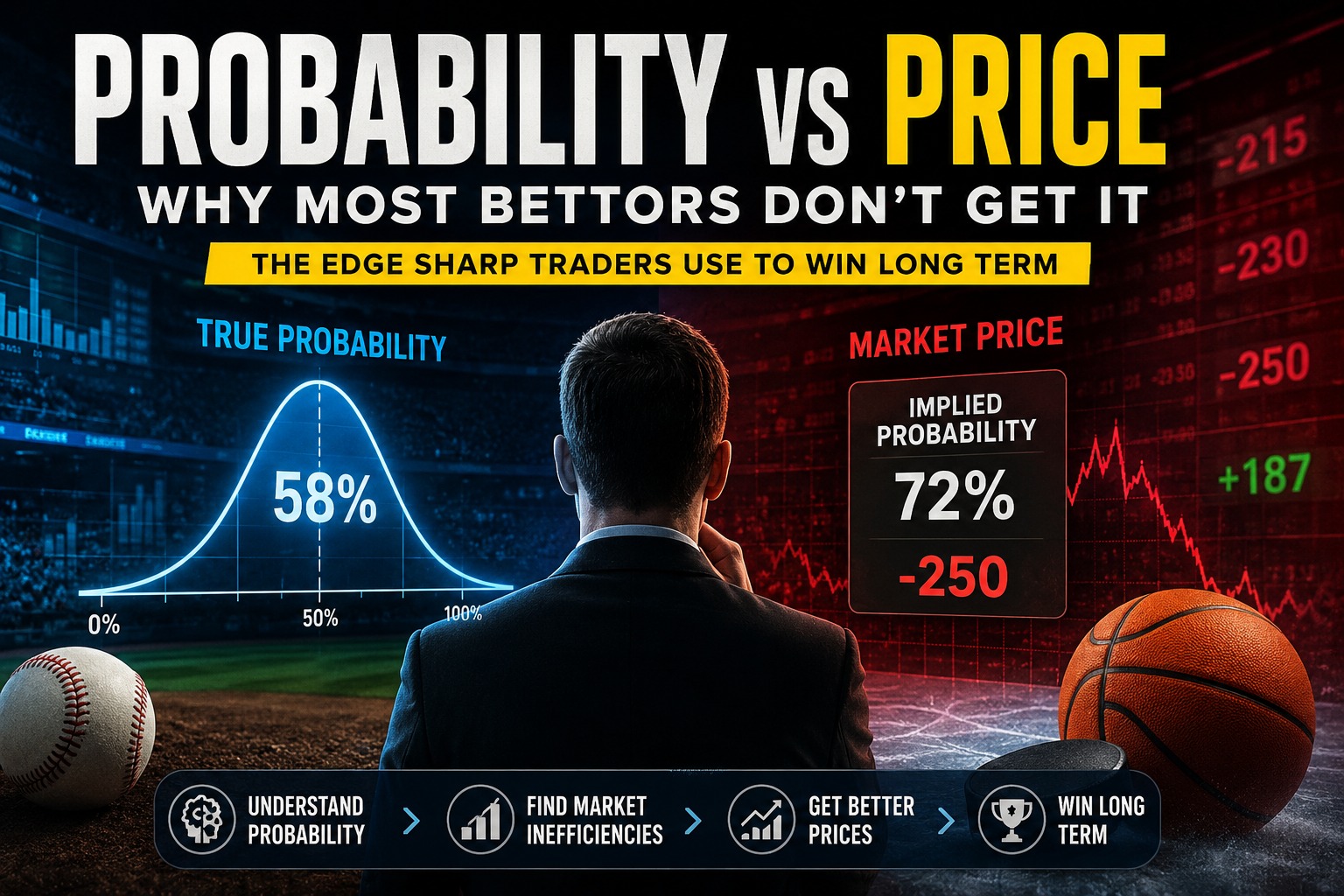 Why Most Sports Bettors Don’t Understand Probability vs Price