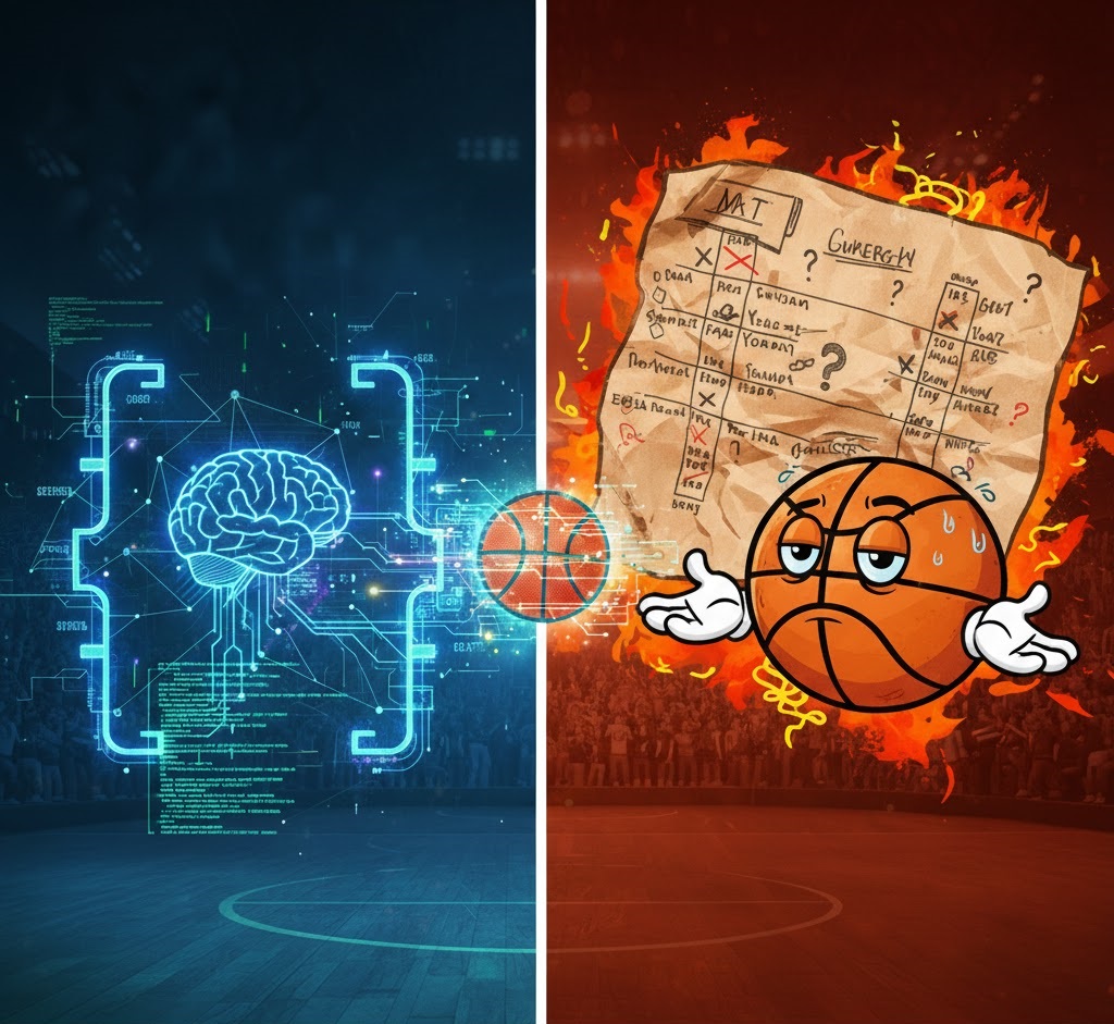 Why a College Basketball Tournament Simulation Model Beats Bracket Gut Feelings