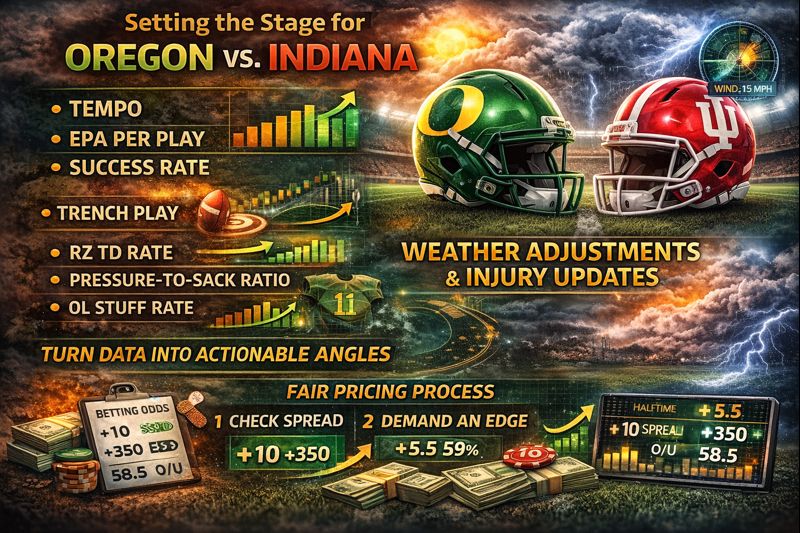 Inside the College Football Oregon vs Indiana Matchup and Prediction: Tempo, Trenches, and Winning Paths