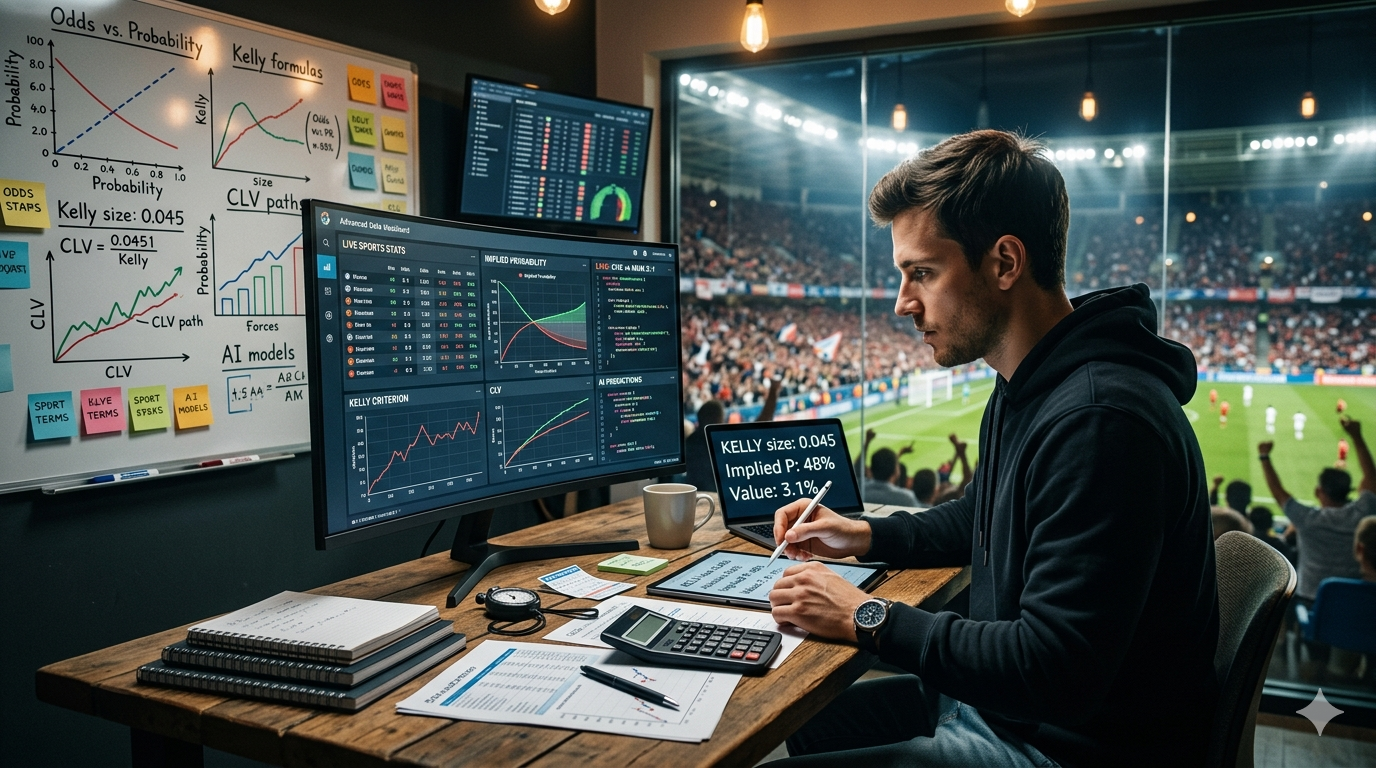 How Sharps Calculate Betting Value - Simple steps that work
