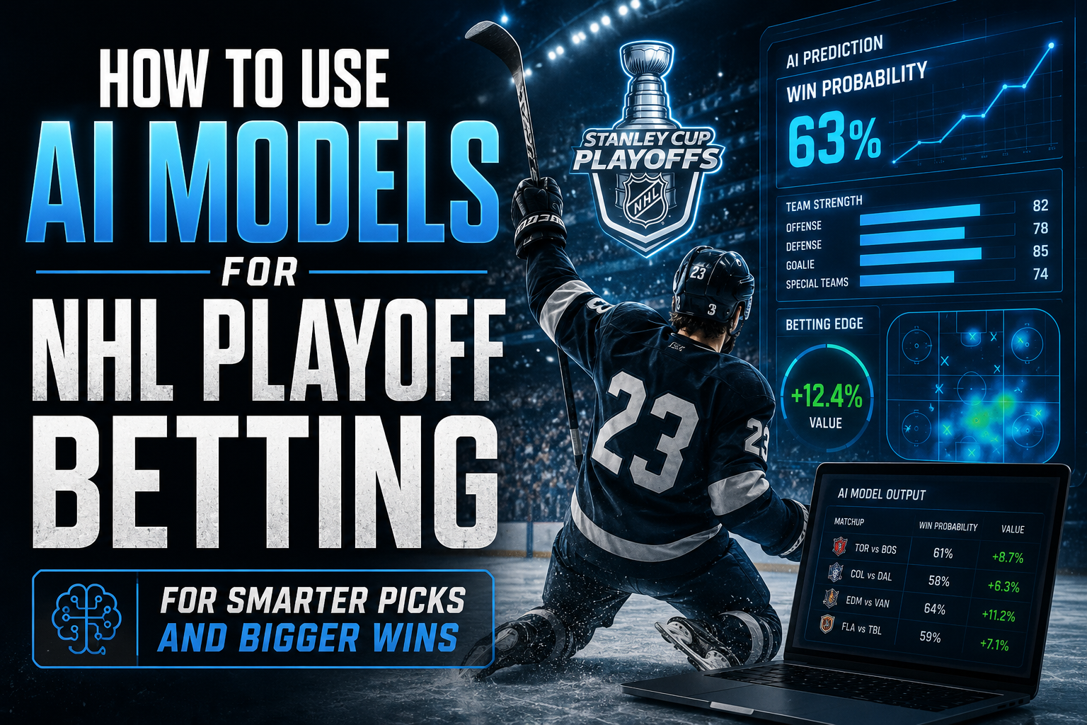 How to Use AI Models for NHL Playoff Betting for Smarter Picks and Bigger Wins