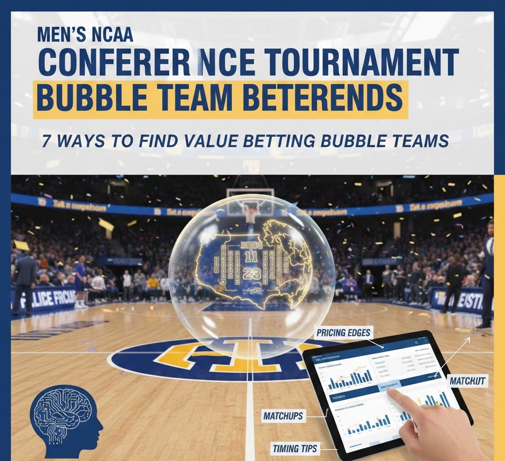 Men’s NCAA Conference Tournament Bubble Team Betting Trends - 7 Ways to Find Value Betting Bubble Teams