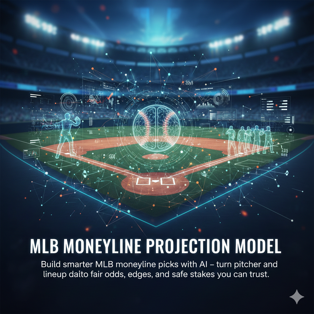 MLB Moneyline Projection Model for Accurate Fair Odds and Betting Edges