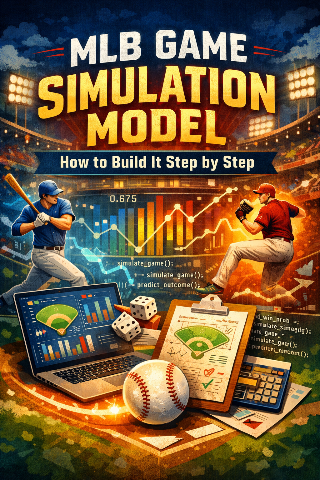 mlb game simulation model - How to build it step by step