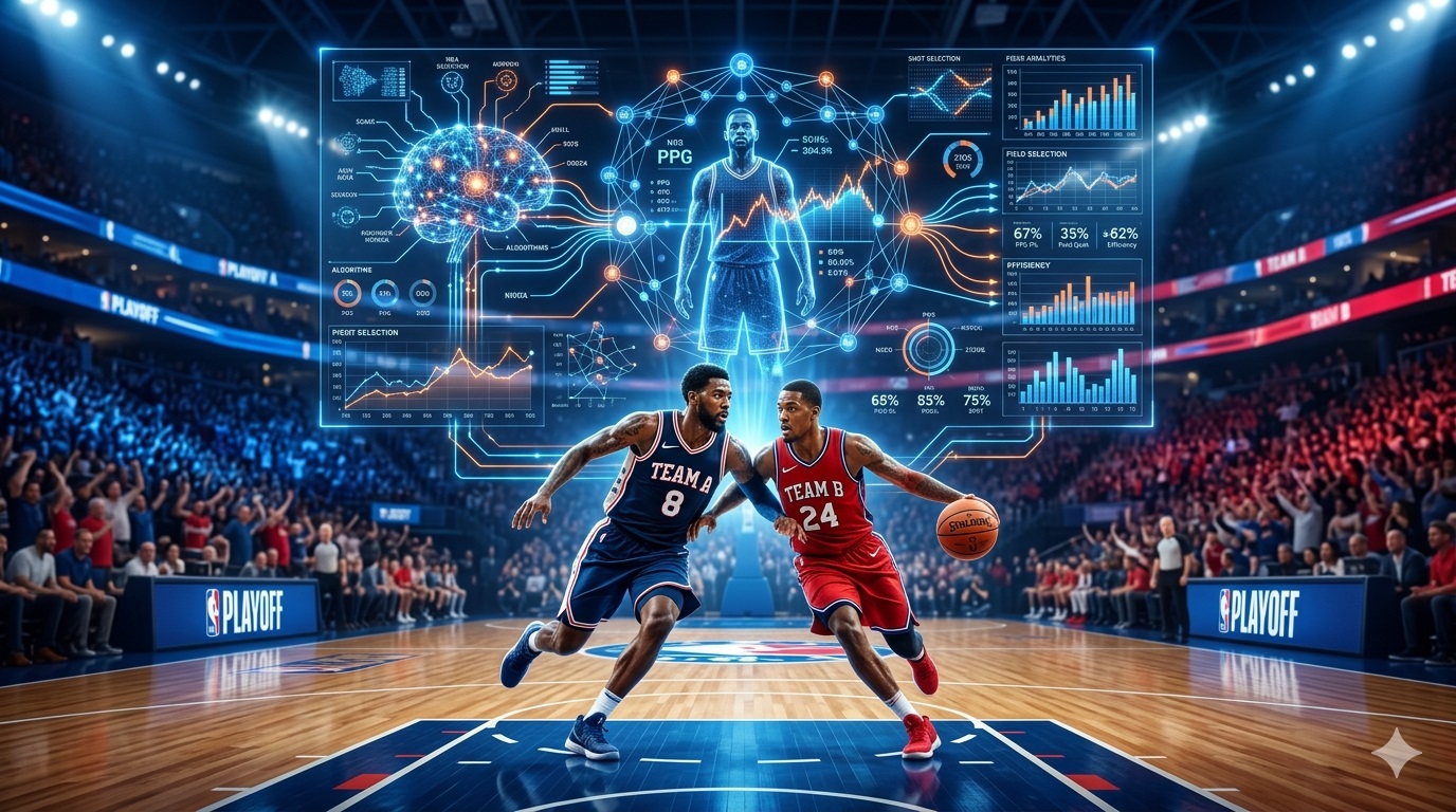 NBA Playoff AI Scoring Projection Model and the Mechanics of Projecting PPG