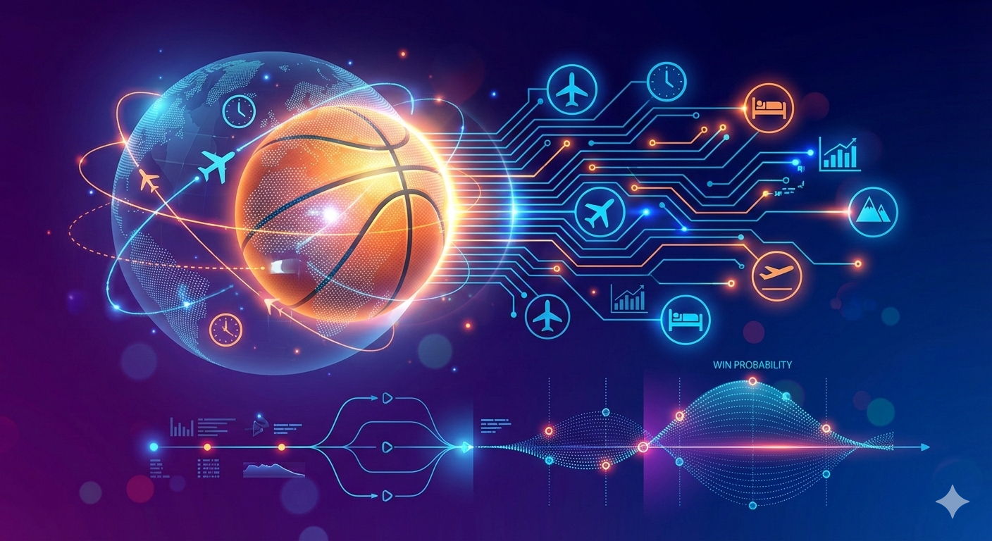 NBA Travel Impact Prediction Model: Why Road Games Are Never Neutral
