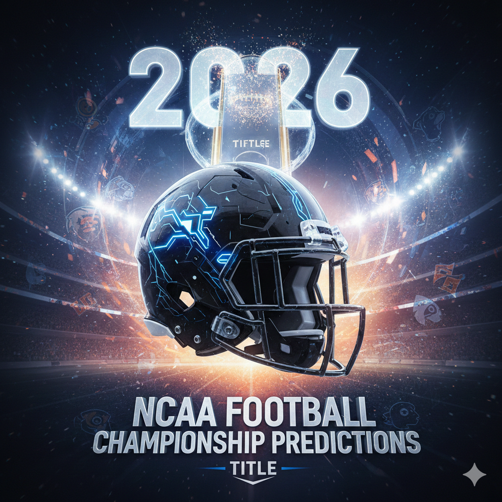 NCAA football 2026 Championship title predictions - CFP 101