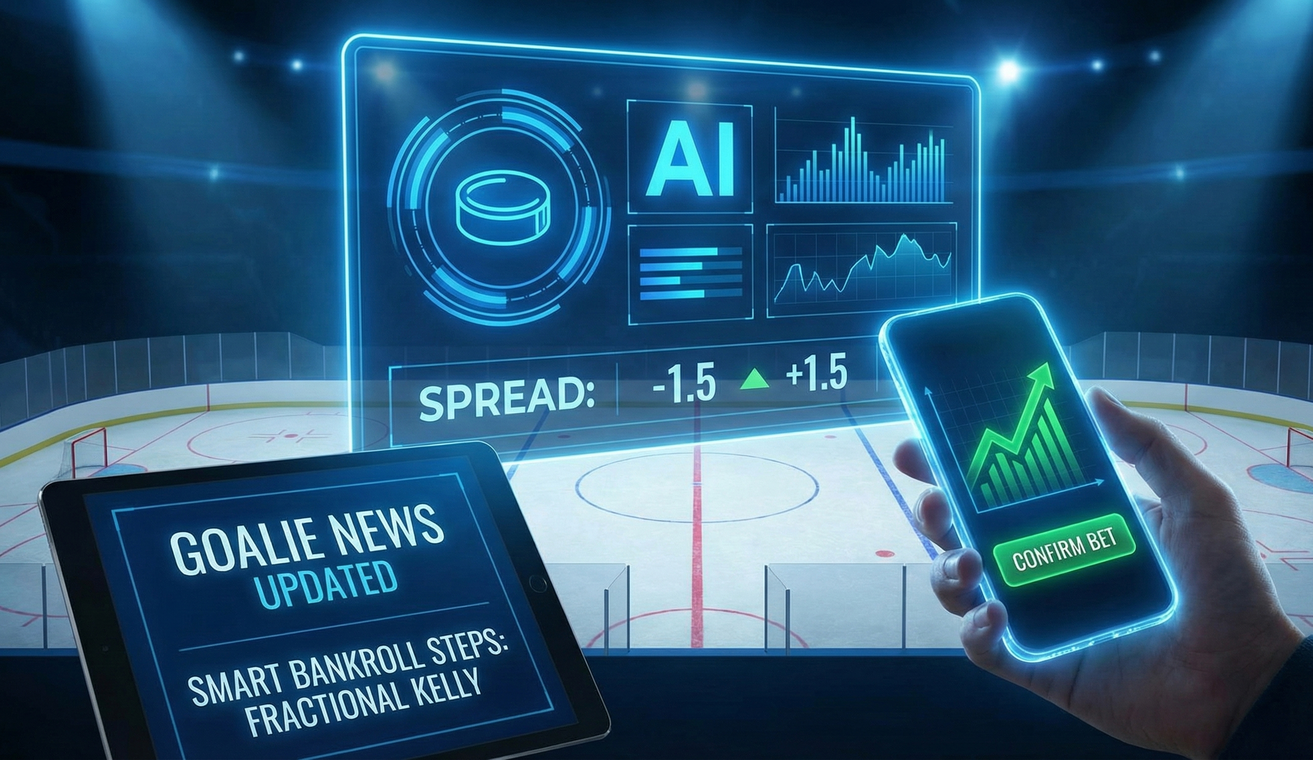 Beyond Picking Winners: An NHL Puck Line Projection Model for Pricing Real Odds