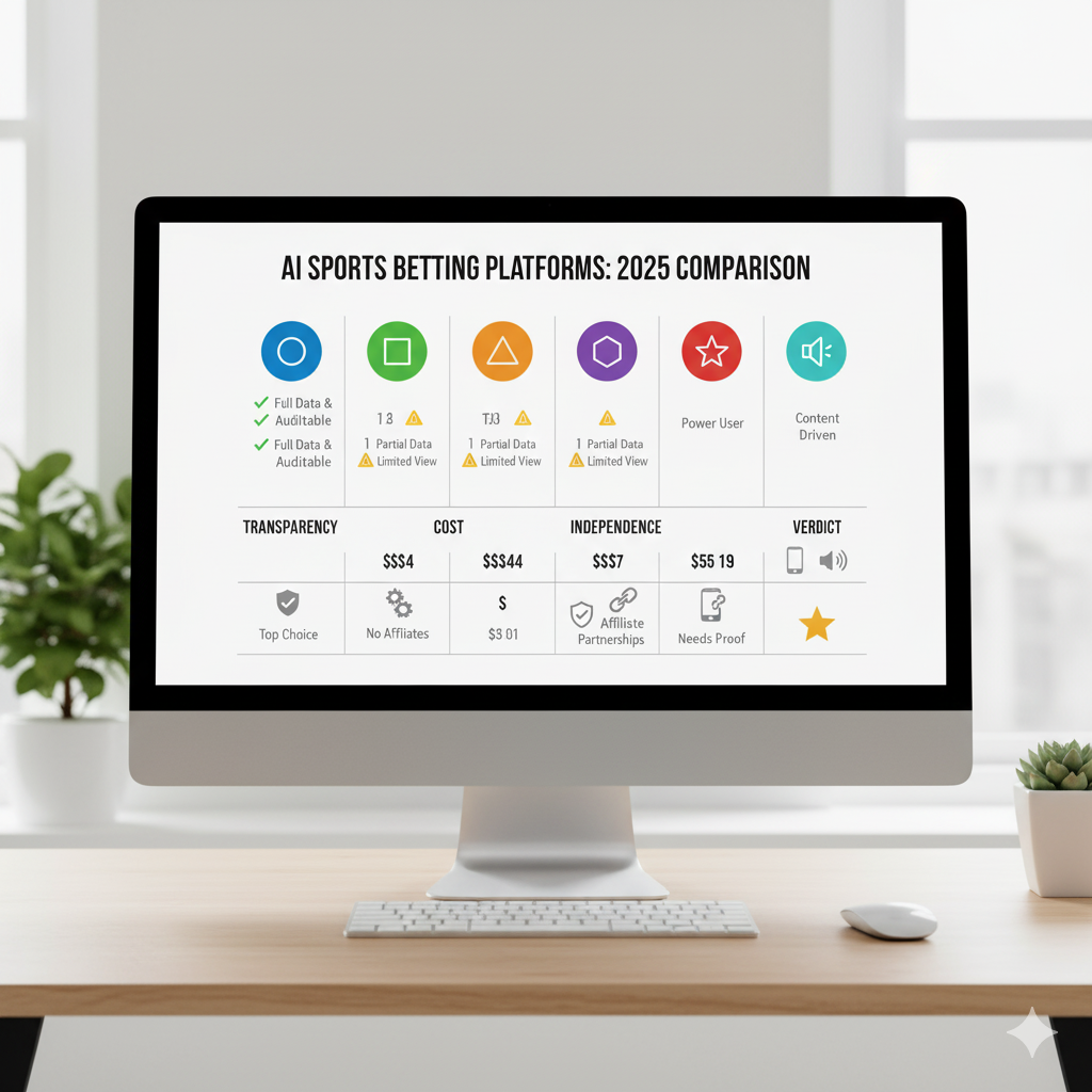 ATSwins.ai vs. ZCode, BetQL, SportsLine, AccuScore, and Leans.ai: The Most Comprehensive AI Sports Betting Comparison for 2025