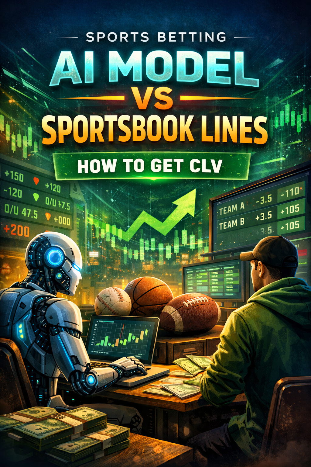 Sports Betting AI Model vs Sportsbook Lines: A Practical Guide to Beating the Line and Winning CLV