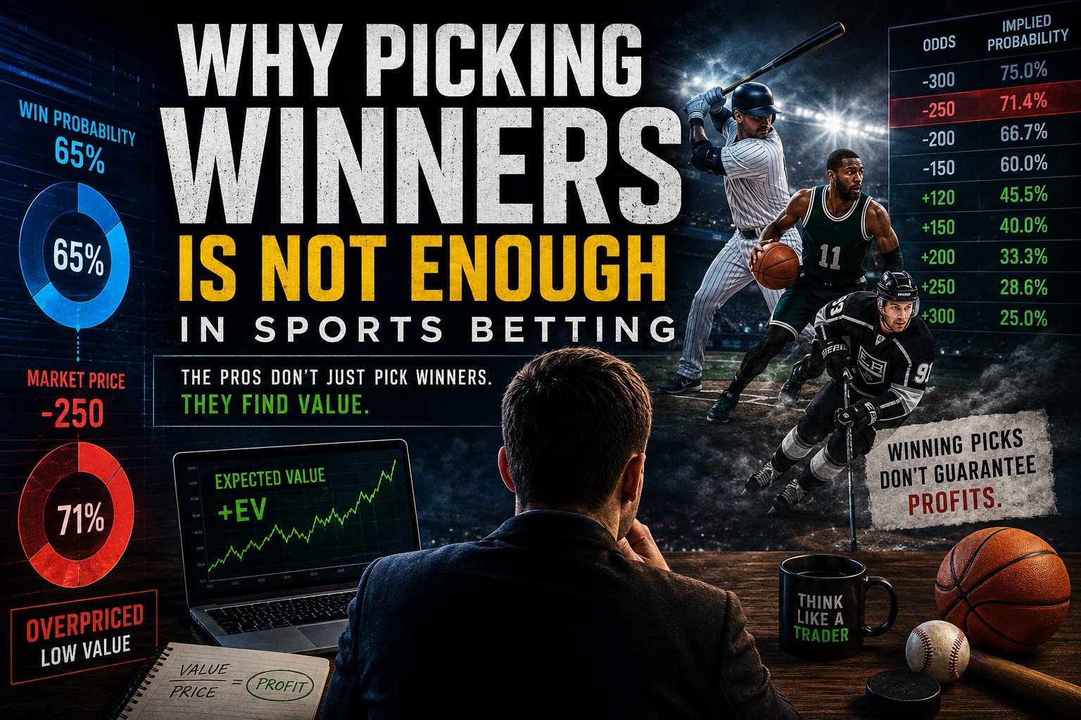 Why Picking Winners Is Not Enough in Sports Betting
